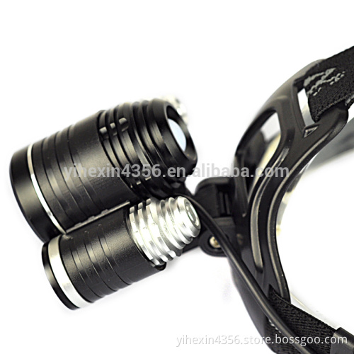 Boruit CREE XML T6 LED Reachargeable Zoomable USB Charging Headlamp